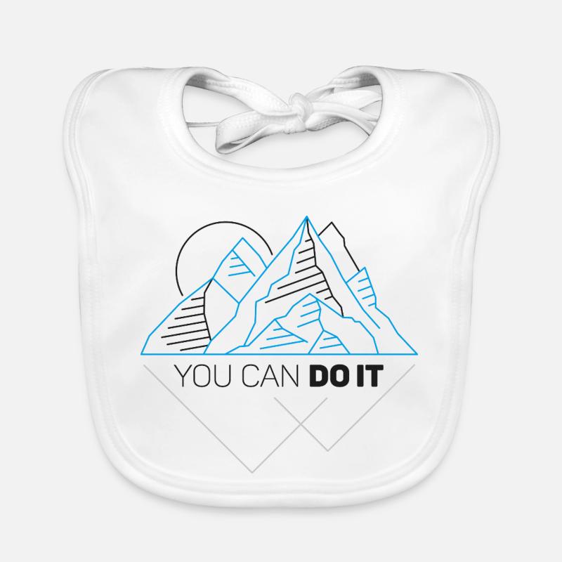 You Can Do It Organic Baby Bibs