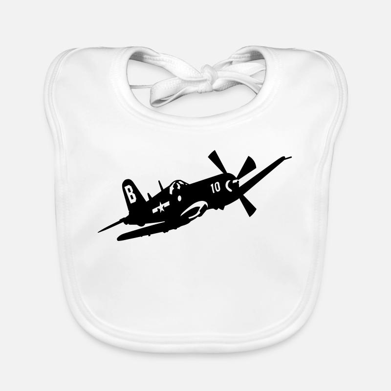 F4U 4 Organic Baby Bibs