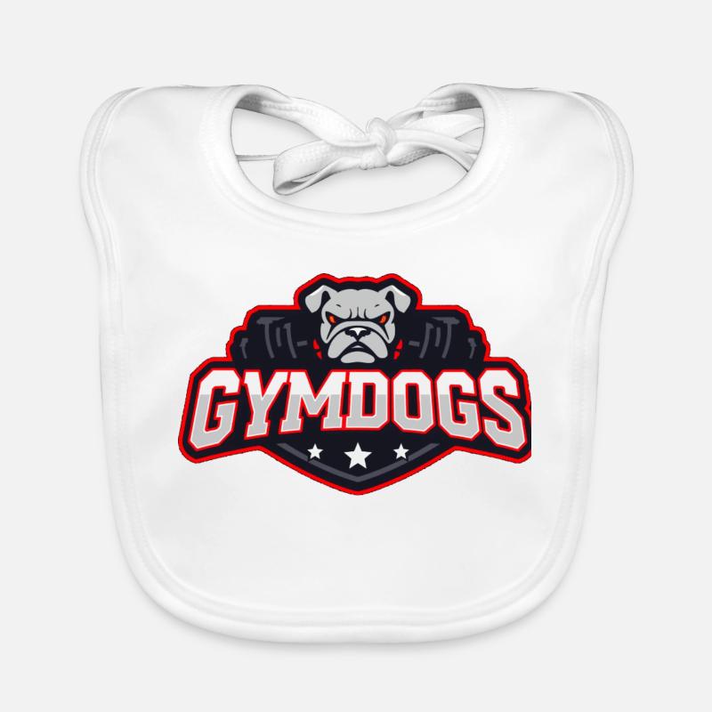 GymDogs Bulldog Force Bavoir bio Bébé
