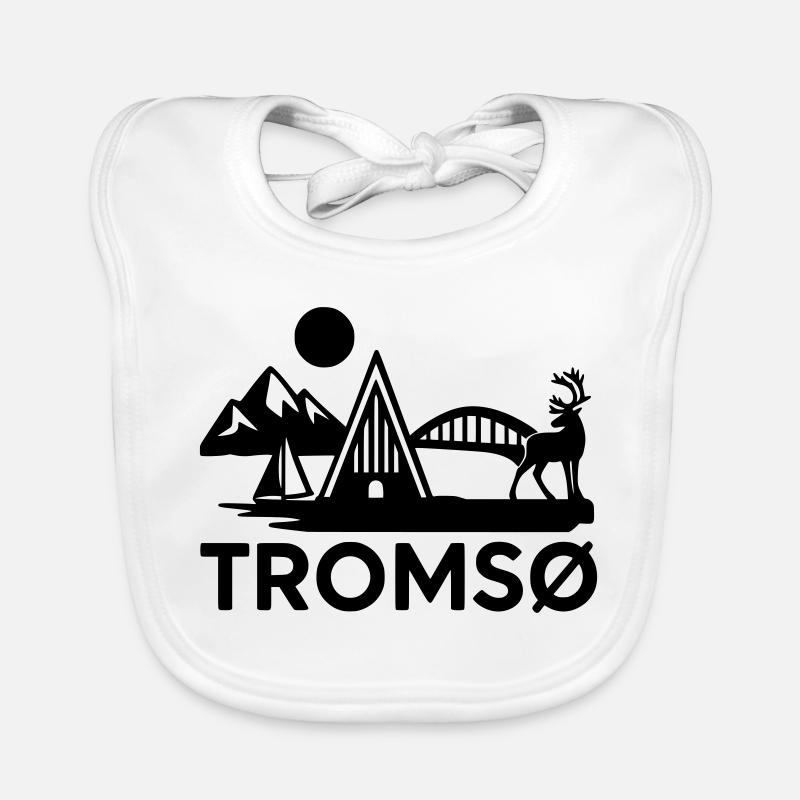 Tromsø Silhouette Bavoir bio Bébé
