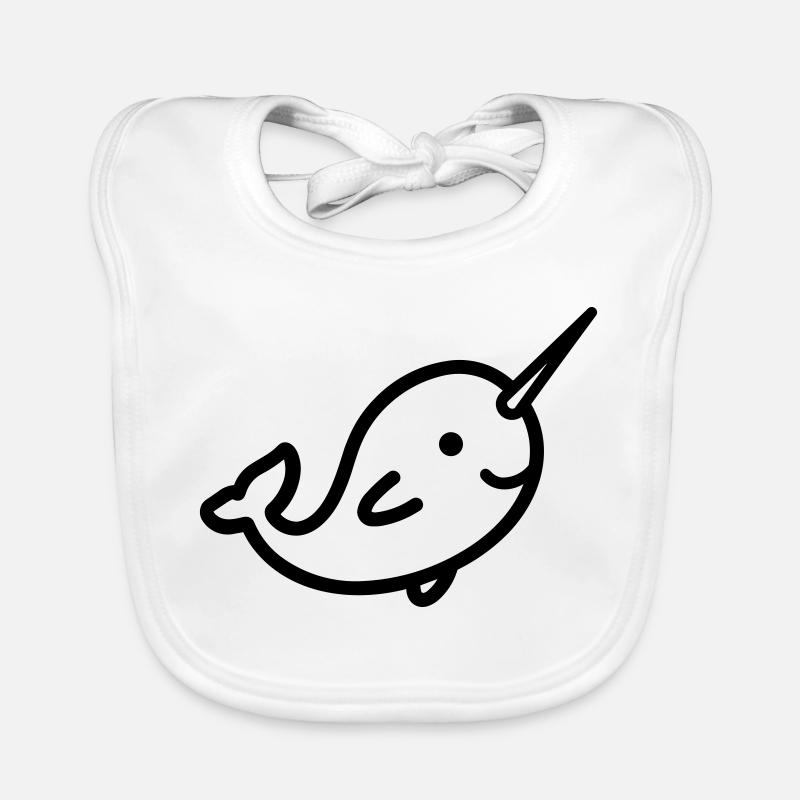 Narval Bavoir bio Bébé