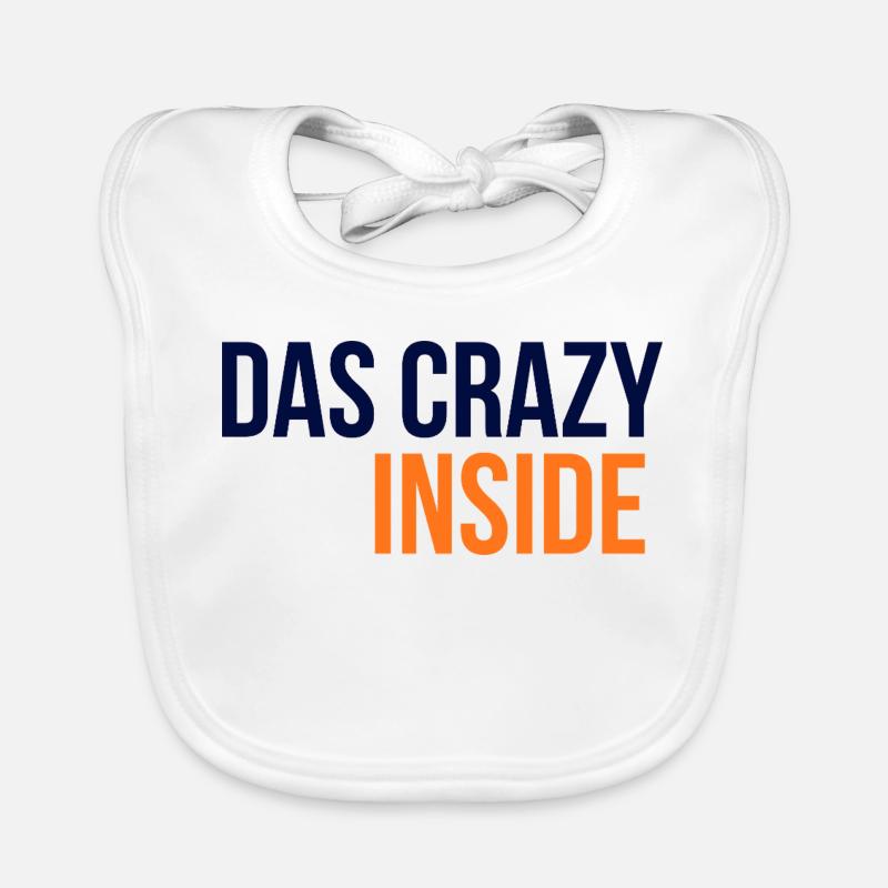 GIUDAN Jugendwort 25 Collection: Das Crazy Inside Baby Bio-Lätzchen