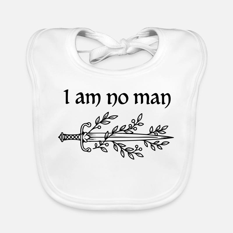 Ich bin kein Mann Baby Bio-Lätzchen