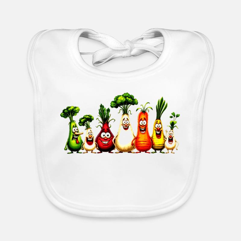 vegetables Organic Baby Bibs