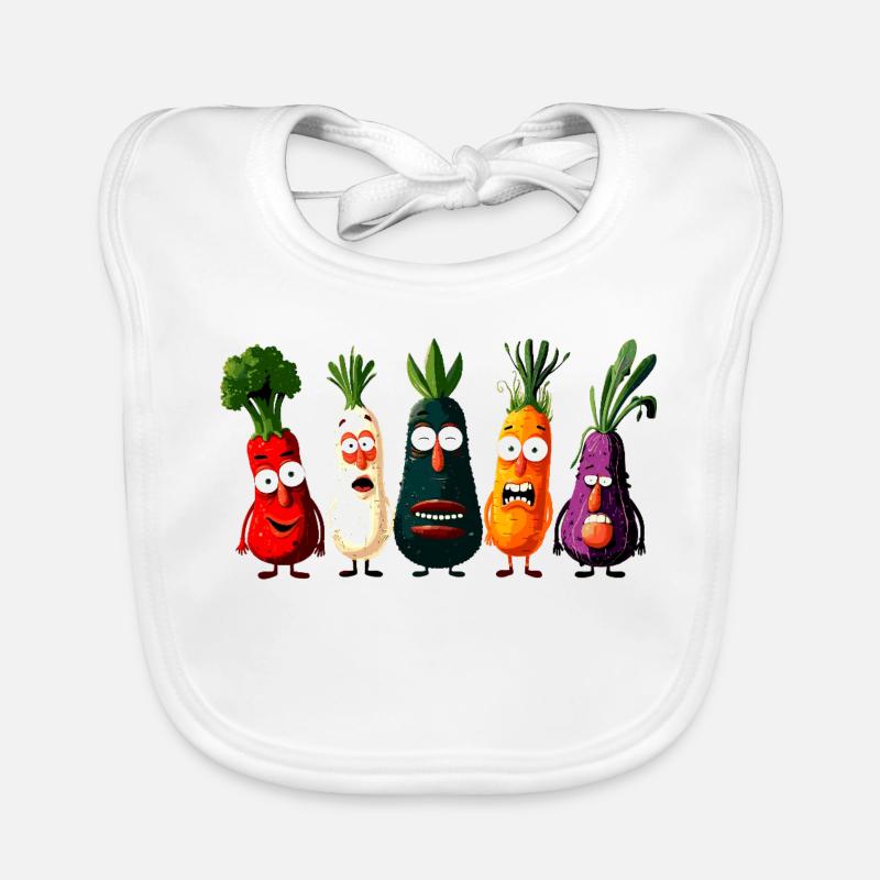 vegetables Organic Baby Bibs