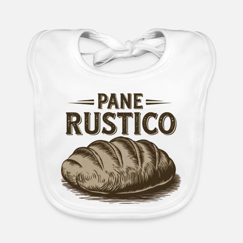 Pane Rustico – Bread Organic Baby Bibs