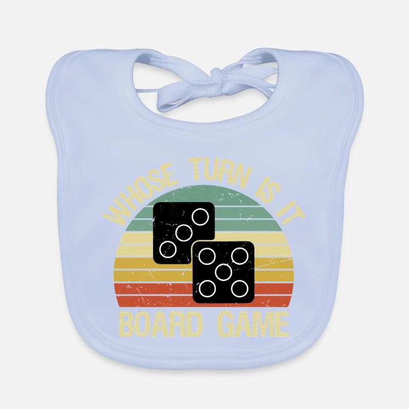 Whose Turn Is It Board Game Strategy Competitive Baby Bio-Lätzchen