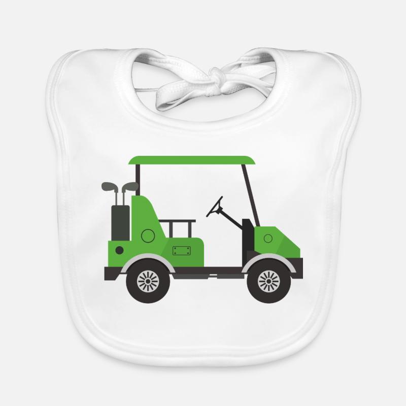 Golf cart Bavaglino ecologico per neonato