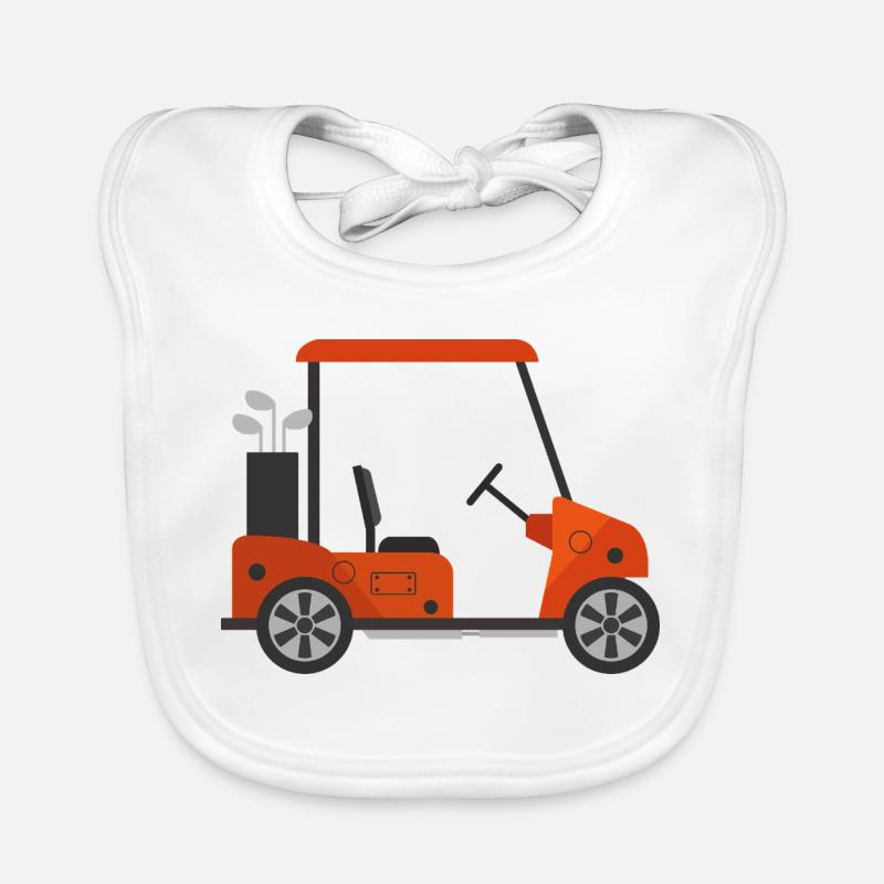 Golfwagen Baby Bio-Lätzchen