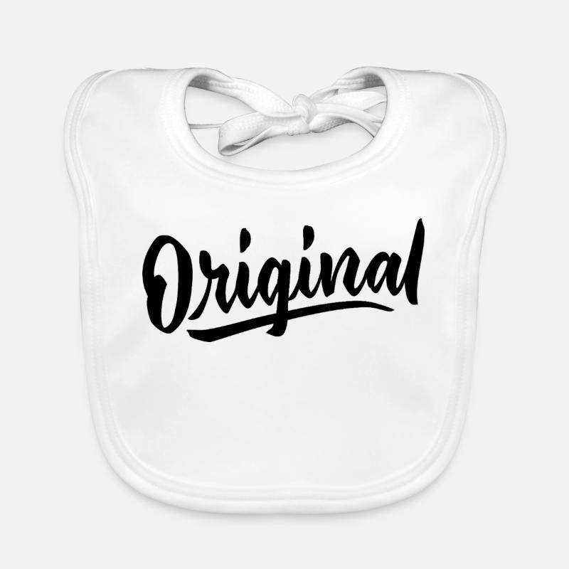 Originales, einzigartiges Design, exklusive, trendige Kreation Baby Bio-Lätzchen