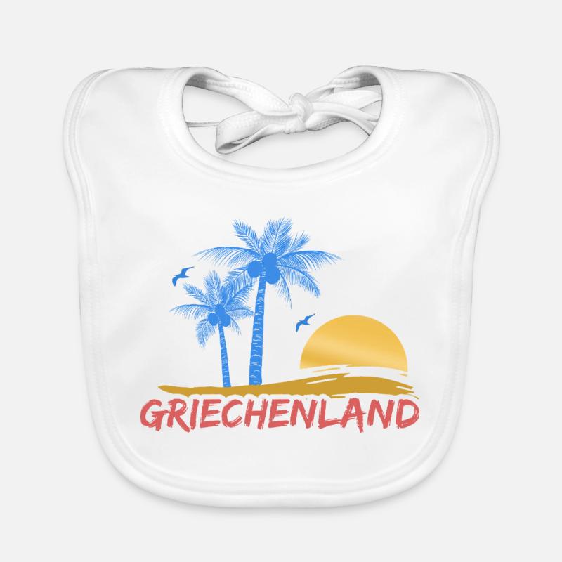 Griechenland Baby Bio-Lätzchen