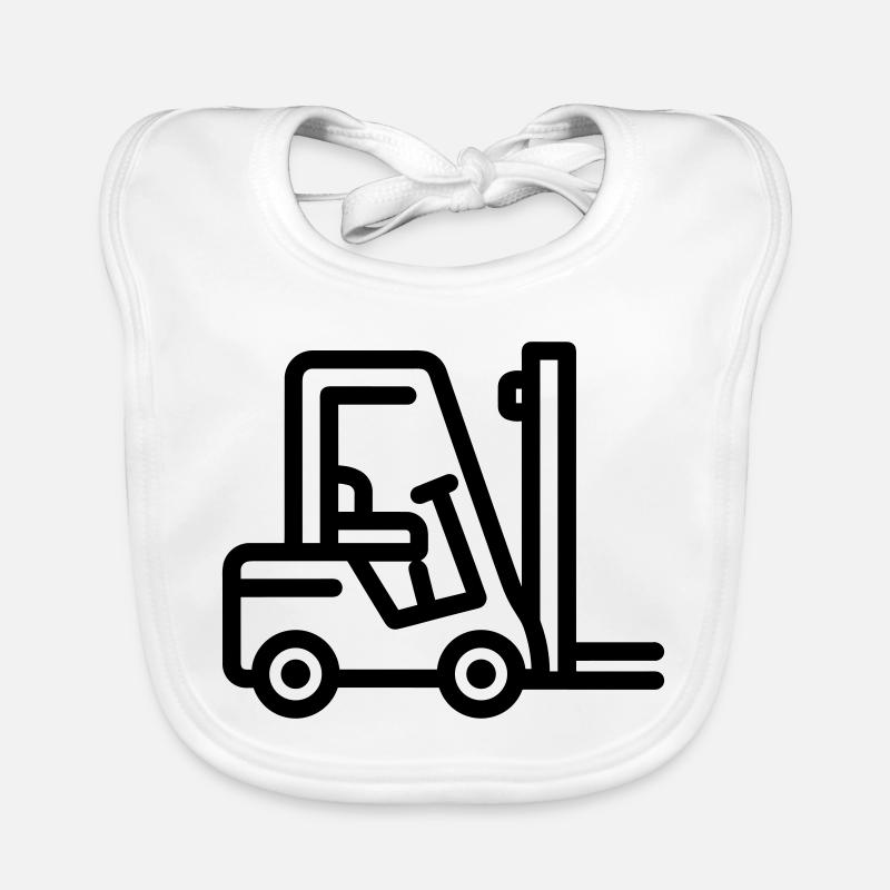 Chariot élévateur Bavoir bio Bébé