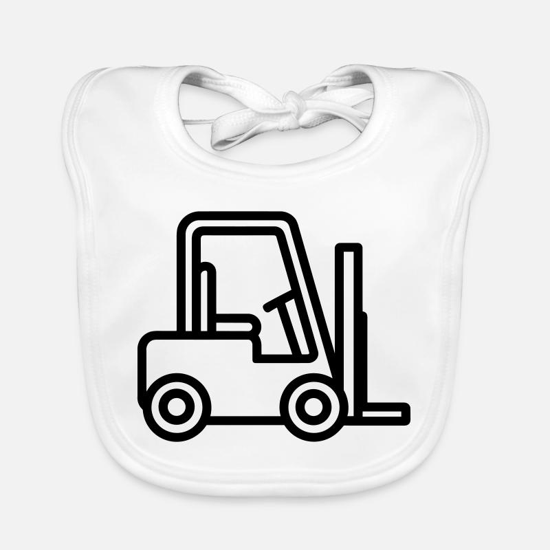 Gabelstapler Baby Bio-Lätzchen