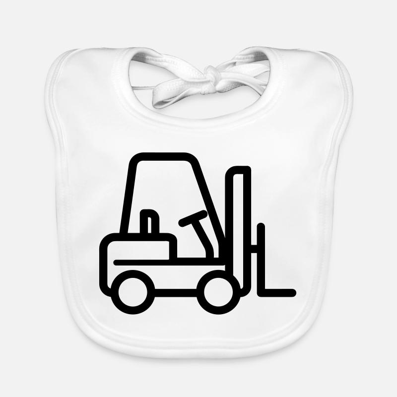 Chariot élévateur Bavoir bio Bébé