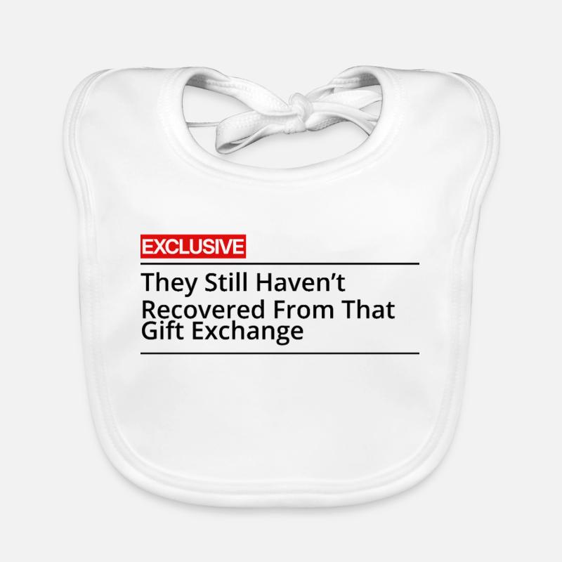 Gift exchange drama Organic Baby Bibs