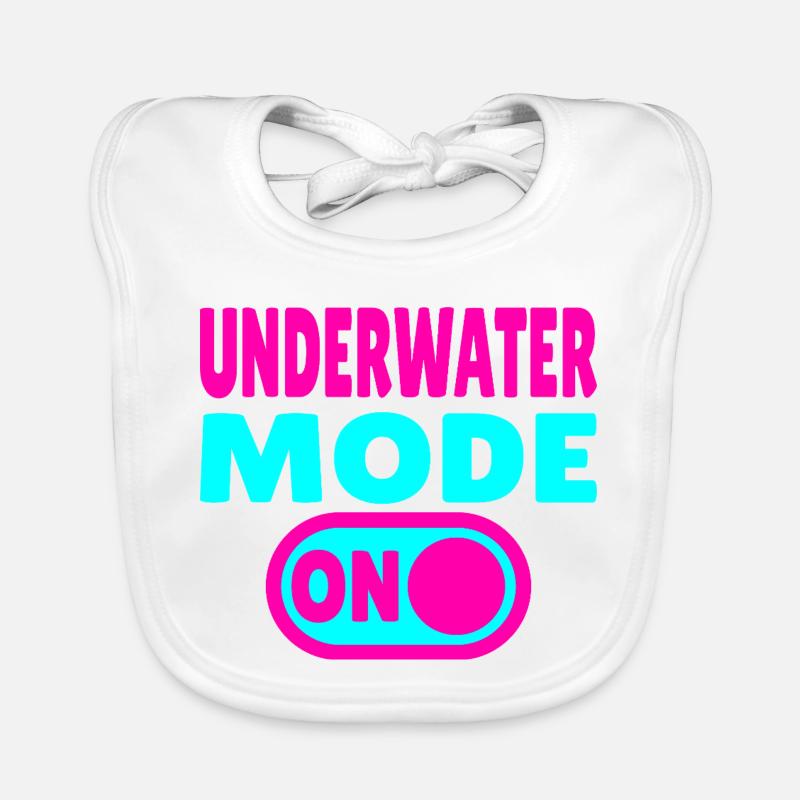 Underwater Mode ON  Baby Bio-Lätzchen