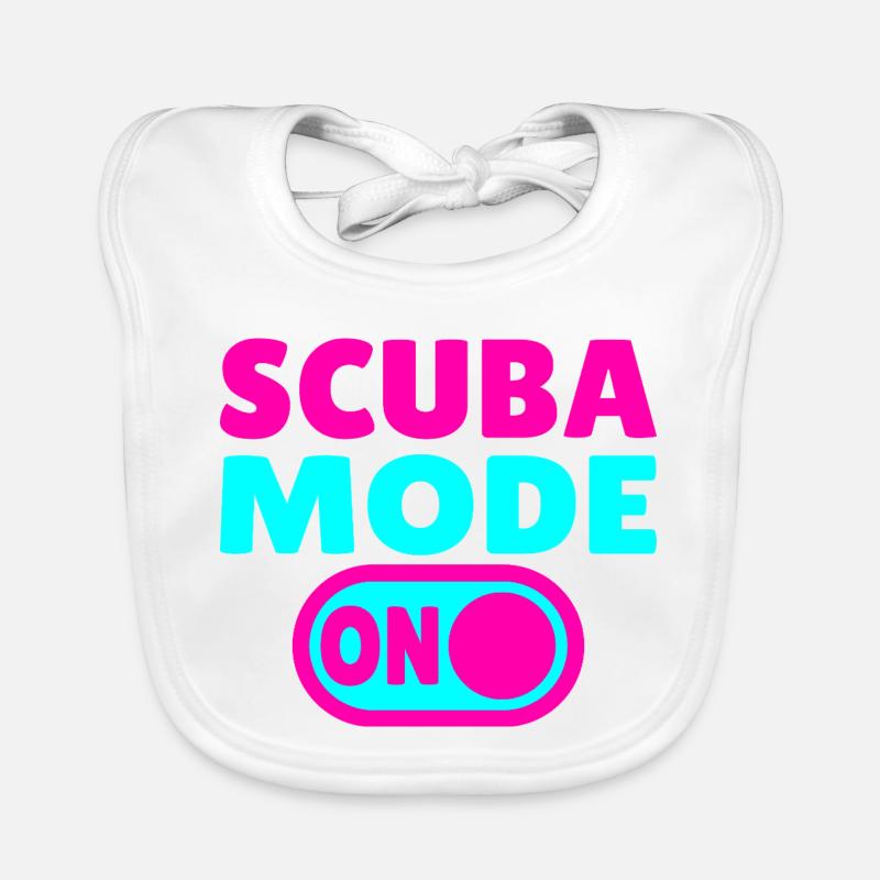 Mode Plongée ACTIVÉ - Plongeur Bavoir bio Bébé