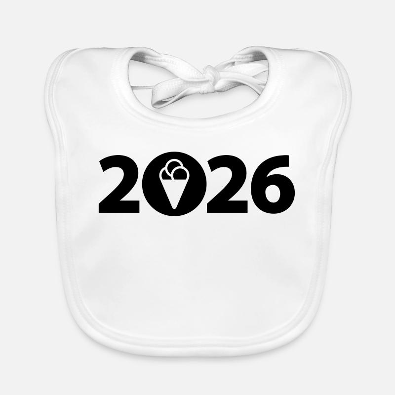 Eis 2026, Eiscreme 2026, Urlaub 2026 Baby Bio-Lätzchen
