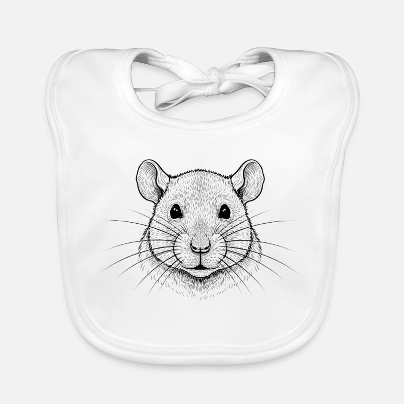 Ratte Baby Bio-Lätzchen