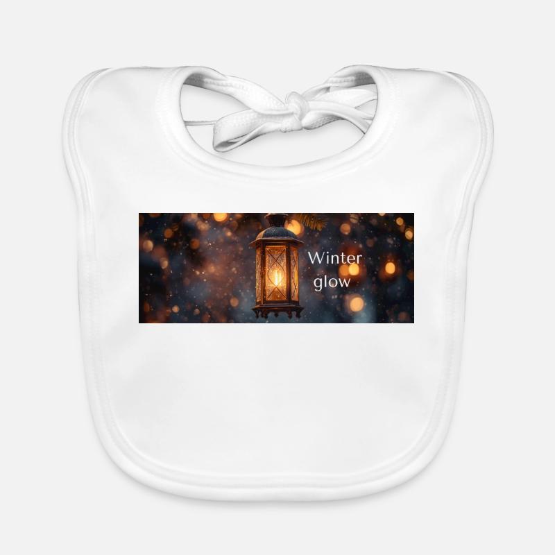 Winter glow Organic Baby Bibs