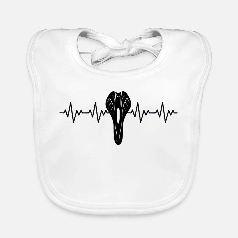 Vélo Selle Selle VTT ECG en descente Bavoir bio Bébé