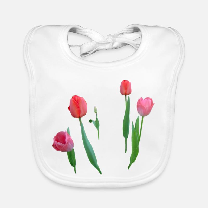 Tulips Organic Baby Bibs