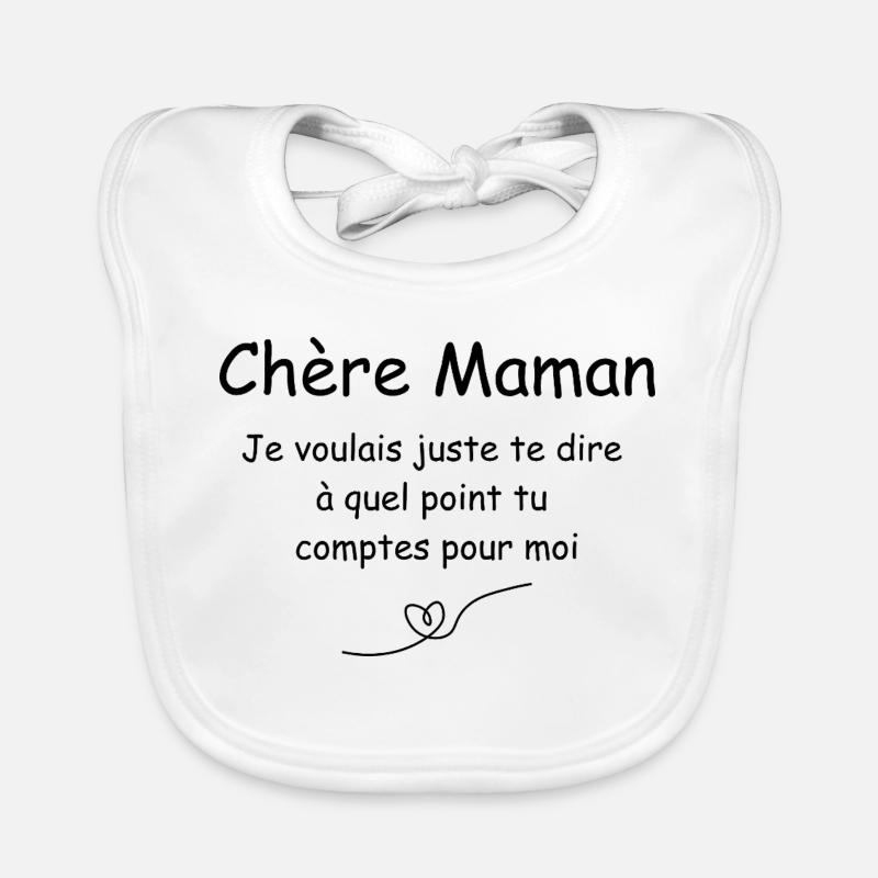 Liebe Mama, Baby Bio-Lätzchen