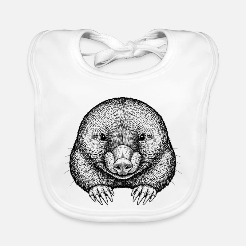 Mole Organic Baby Bibs
