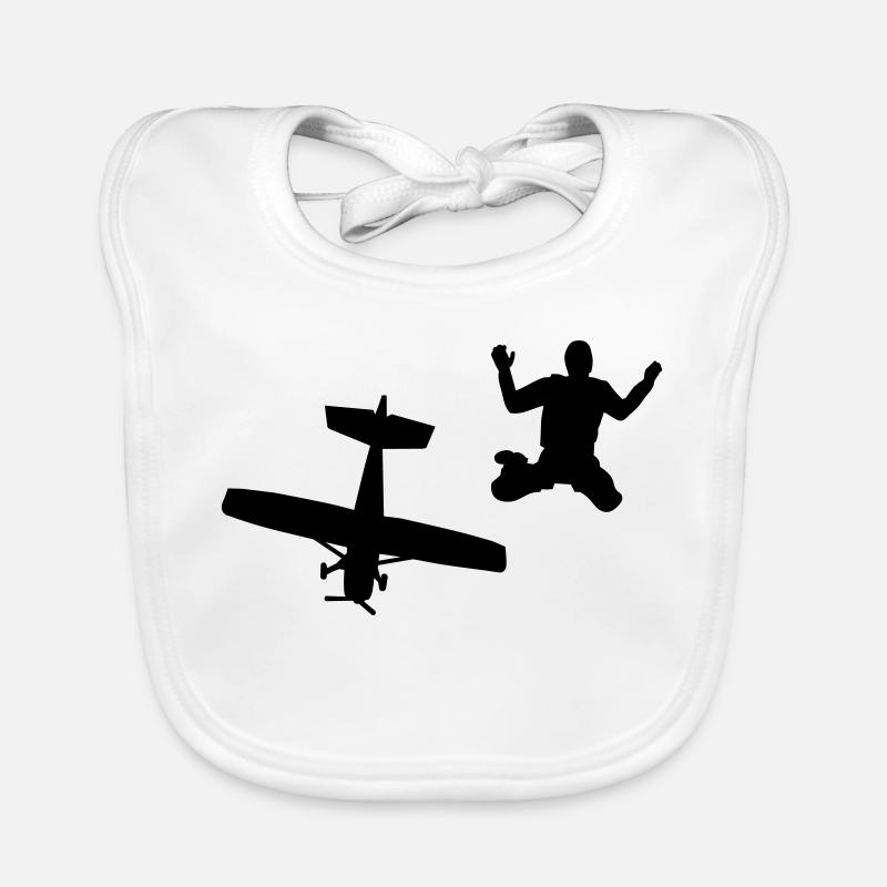 Skydiver Baby Bio-Lätzchen