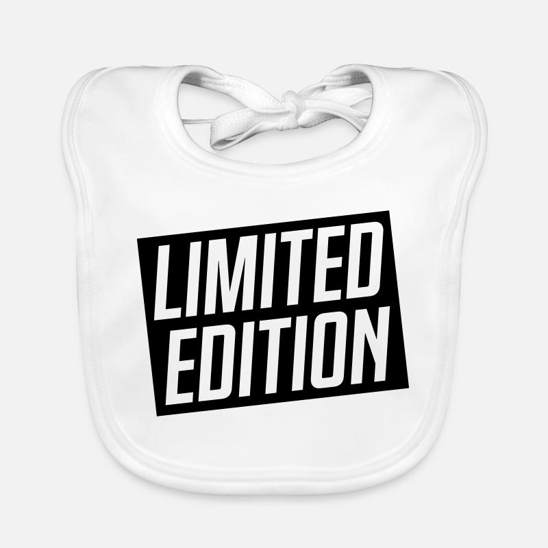 Limited edition - Organic Baby Bibs - white
