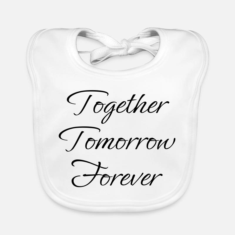 Together Tomorrow Forever Organic Baby Bibs