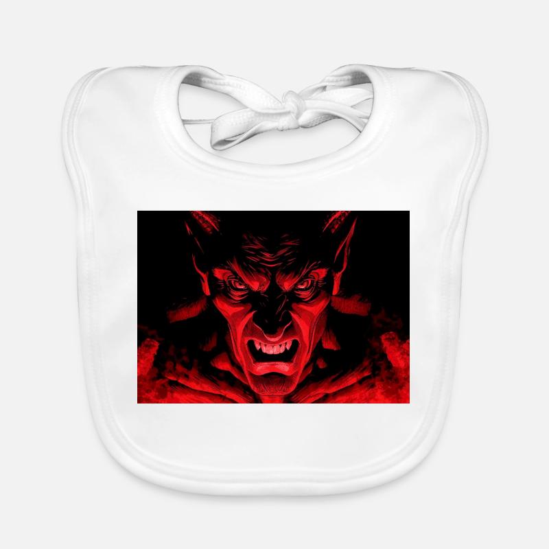 The Devil Organic Baby Bibs