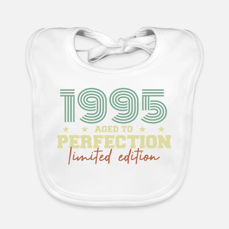 1995 - Bavoir bio Bébé - blanc