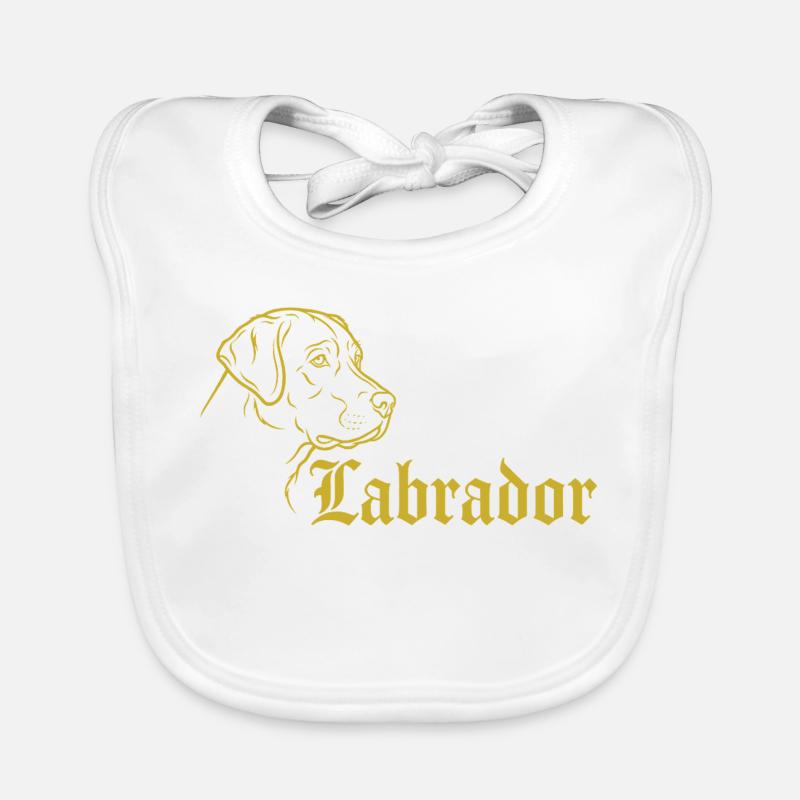 Labrador – Timeless elegance Organic Baby Bibs