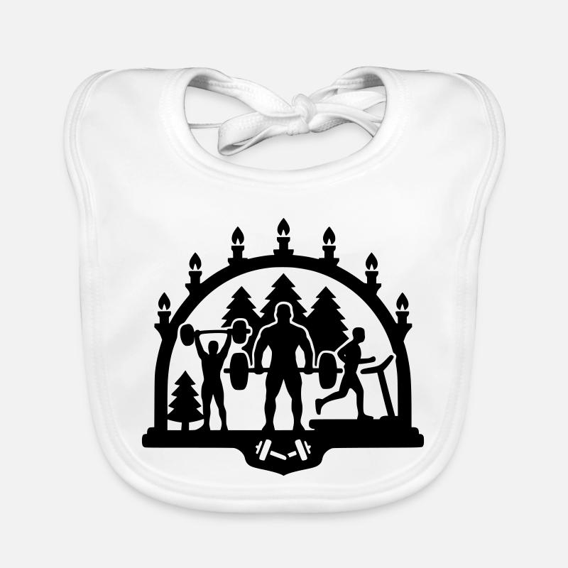 Gym Schwibbogen Christmas Bavoir bio Bébé