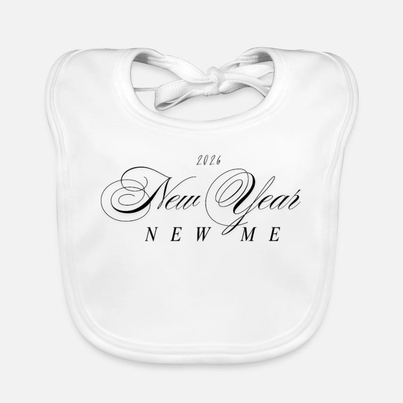 New Year New Me Organic Baby Bibs