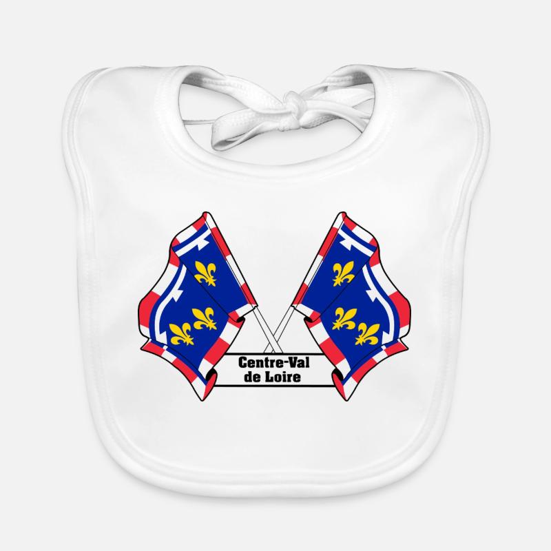 Texte du Centre-Val de Loire Bavoir bio Bébé