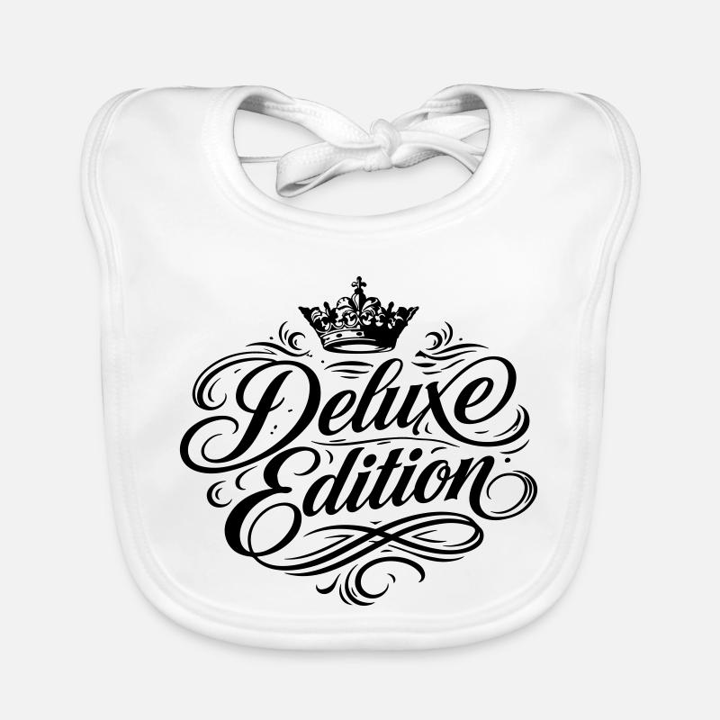 Édition Deluxe Crown Bavoir bio Bébé