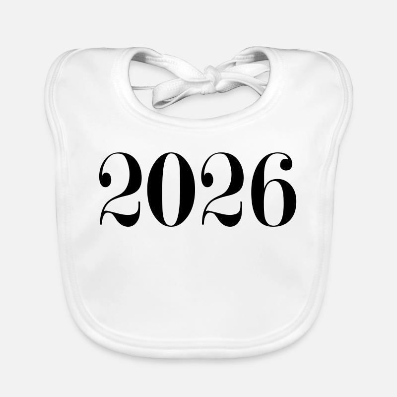 2026 - ein neues Jahr Baby Bio-Lätzchen