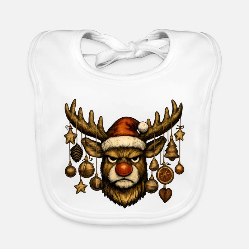 Hirsch Rudolph Joyeux Noël Bavoir bio Bébé