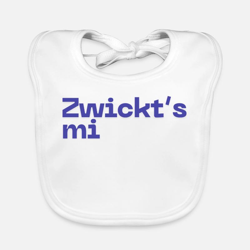 Mi de Zwickt - Austropop Bavoir bio Bébé