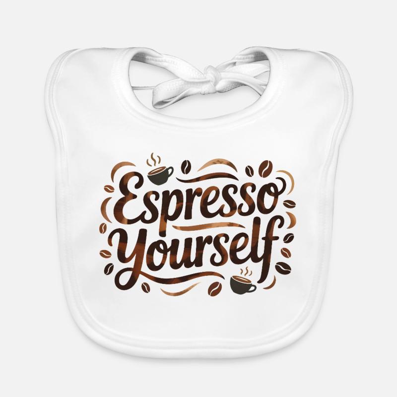 Espresso vous-même Bavoir bio Bébé