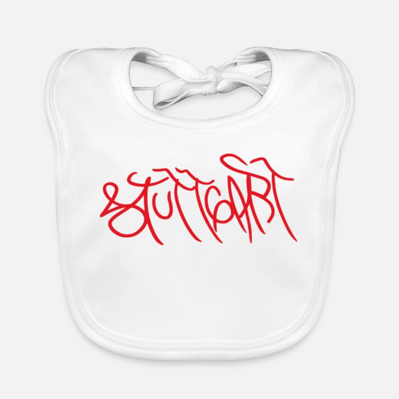 Stuttgart Graffiti T-Shirt Bavoir bio Bébé
