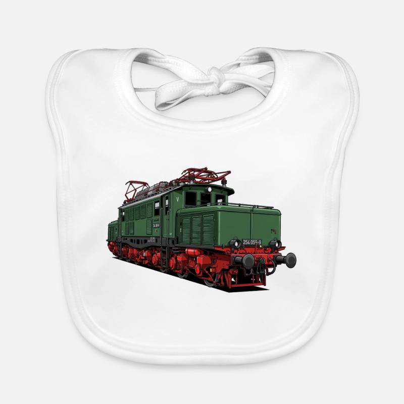 E-Lok BR 254 der DR Baby Bio-Lätzchen