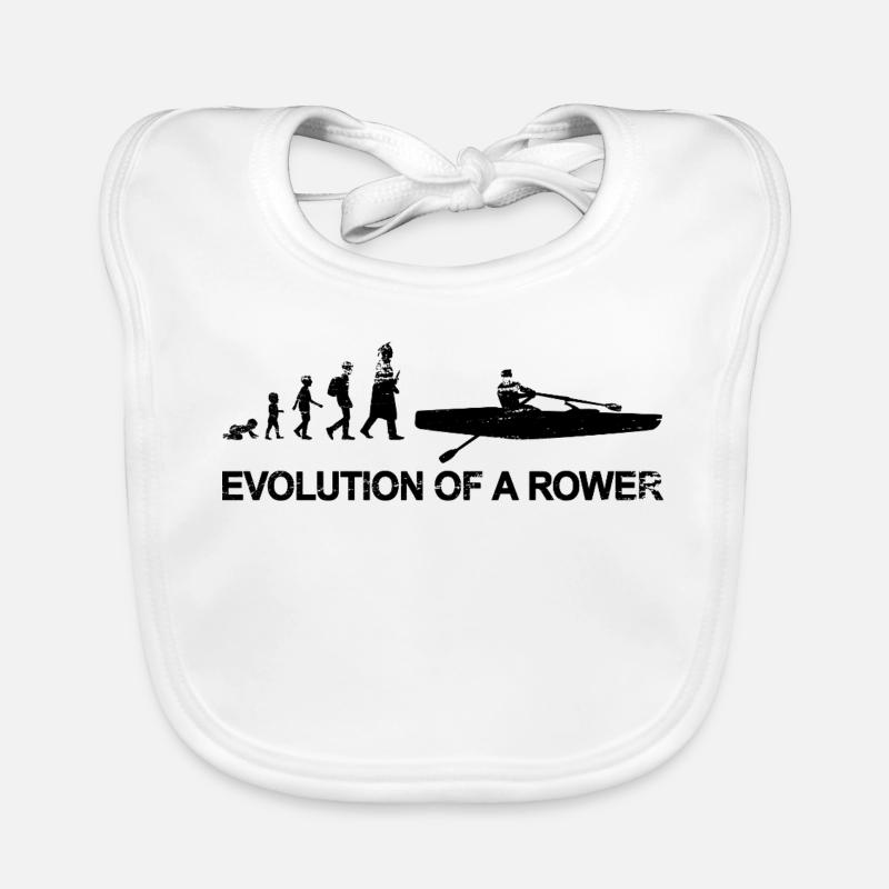 Rower Evolution Organic Baby Bibs