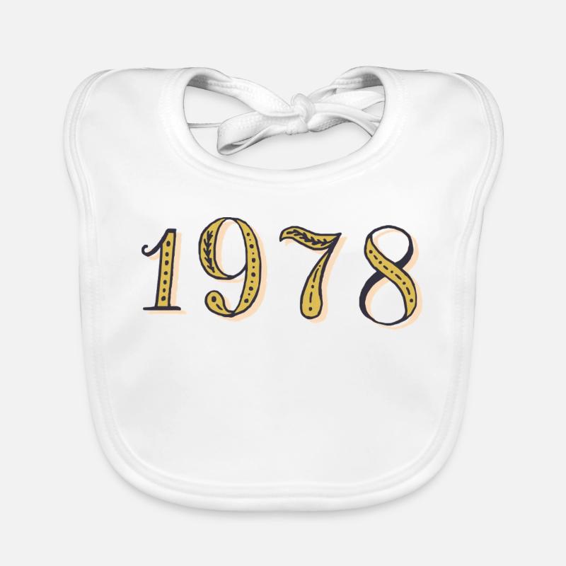 Geburtstagsgeschenk 1978 Baby Bio-Lätzchen