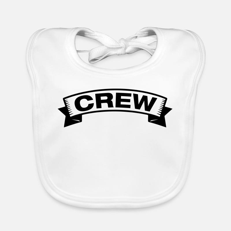 Crew Banderole Baby Bio-Lätzchen