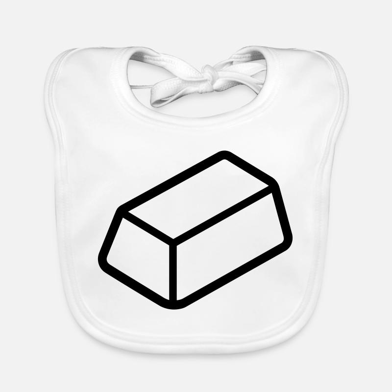 Gold Bar Organic Baby Bibs