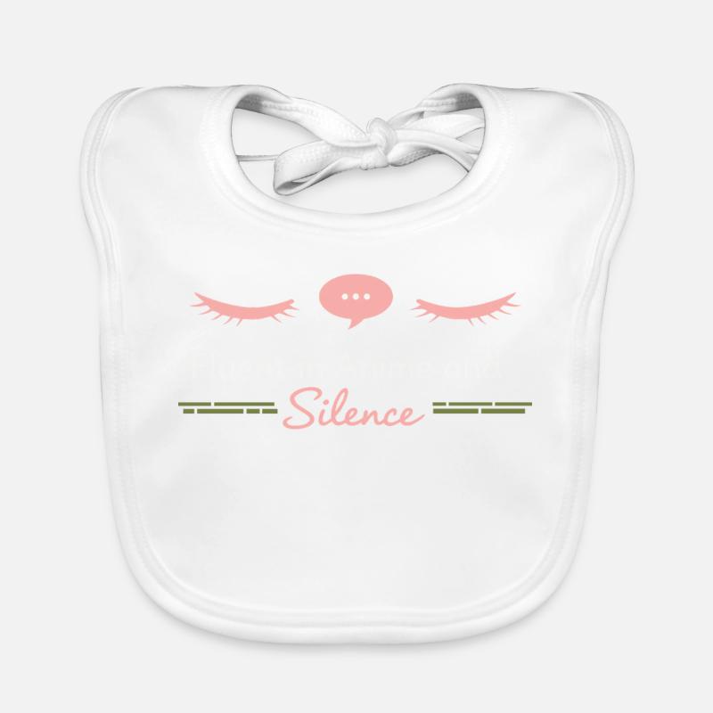 Anime-introvert Weeb Stubenhocker Baby Bio-Lätzchen