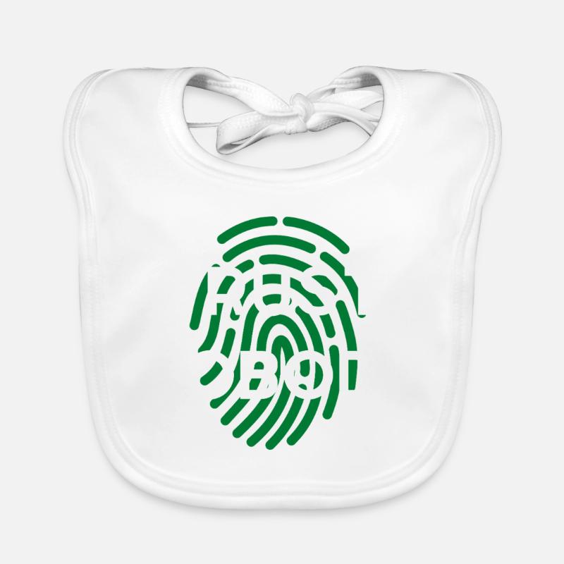 WIDM - Trust nobody. Organic Baby Bibs